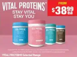 Chemist Warehouse Vital Proteins Selected Range offer