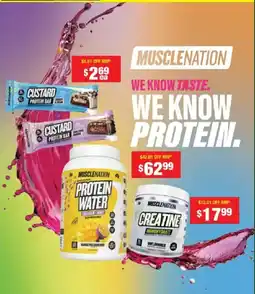 Chemist Warehouse Musclenation Protein Water offer