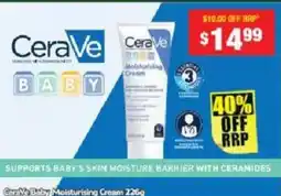 Chemist Warehouse CeraVe Baby Moisturising Cream offer