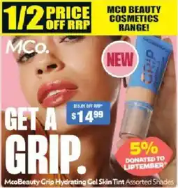 Chemist Warehouse McoBeauty Grip Hydrating Gel Skin Tint Assorted Shades offer