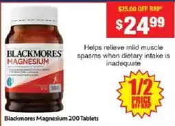 Chemist Warehouse Blackmores Magnesium offer