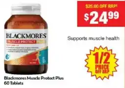 Chemist Warehouse Blackmores Muscle Protect Plus offer