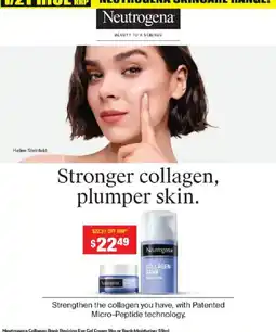 Chemist Warehouse Neutrogena Collagen Bank Moisturiser offer