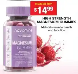 Chemist Warehouse novomins Magnesium Gummies offer