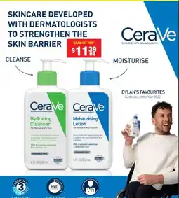 Chemist Warehouse CeraVe Hydrating Cleanser oder Moisturising Lotion offer