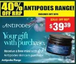 Chemist Warehouse Antipodes offer