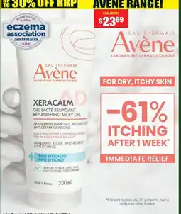 Chemist Warehouse Avene Xeracalm Replenishing Milky Gel offer