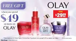 Chemist Warehouse Olay Free Gift offer