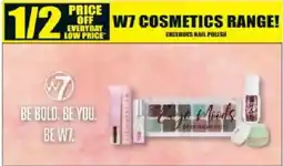 Chemist Warehouse W7 Cosmetics Range offer