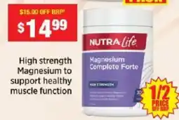 Chemist Warehouse Nutra-Life Magnesium Complete Forte offer