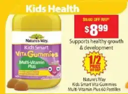 Chemist Warehouse Nature's Way Kids Smart Vita Gummies Multi-Vitamin Plus offer