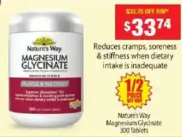 Chemist Warehouse Nature's Way Magnesium Glycinate offer