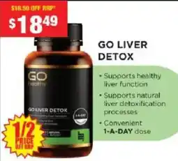 Chemist Warehouse Go Liver Detox offer