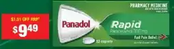Chemist Warehouse Panadol Rapid offer