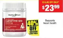 Chemist Warehouse Healthy Care CoEnzyme Q10 300mg offer