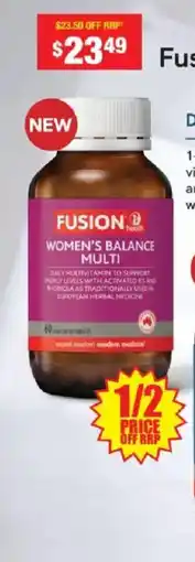 Chemist Warehouse Fusion Women's Balance Multi offer