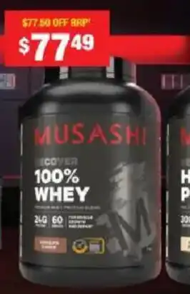 Musashi Recover 100% Whey