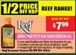 Chemist Warehouse Reef Sunscreen Coconut Oil offer