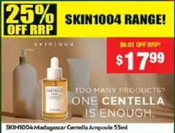 Chemist Warehouse SKIN1004 Madagascar Centella Ampoule offer