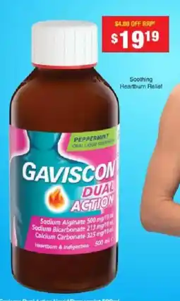 Chemist Warehouse Gaviscon Dual Action offer