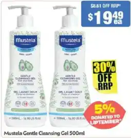 Chemist Warehouse Mustela Gentle Cleansing Gel offer