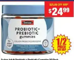 Chemist Warehouse Swisse Probiotic+ Prebiotic Gummies offer