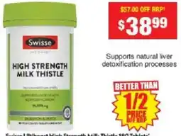 Chemist Warehouse Swisse High Strength Milk Thistle offer