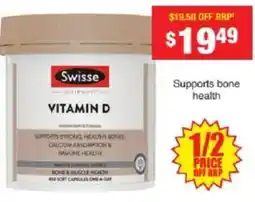 Chemist Warehouse Swisse Vitamin D offer