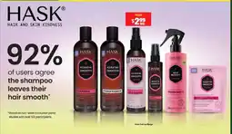 Chemist Warehouse Hask Keratin Smooth Shampoo offer