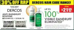 Chemist Warehouse Dercos Anti Dandruff Range offer