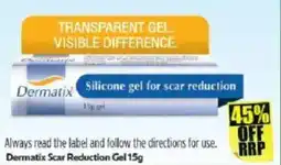 Chemist Warehouse Dermatix Silicone gel for scar reduction offer