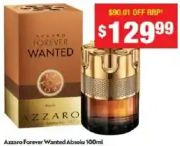 Chemist Warehouse Azzaro Forever Wanted Absolu offer