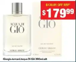 Chemist Warehouse Giorgio Armani Acqua Di Gio offer