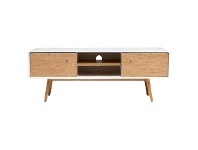 LivingStyles Kaisu Wooden 2 Door TV Unit, 150cm offer