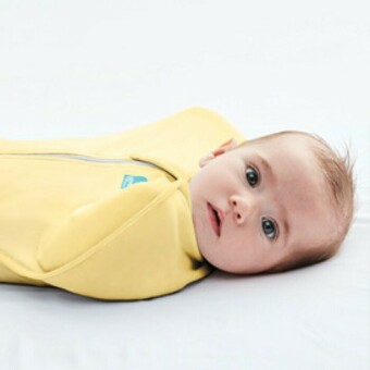 BIG W Love to Dream Swaddle - Yellow offer