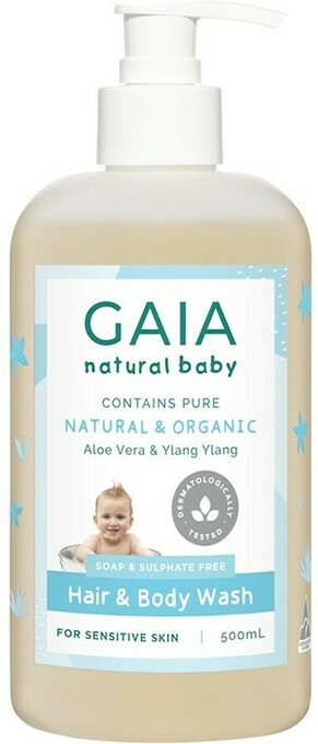 BIG W Gaia Natural Baby Hair & Body Wash 500mL offer