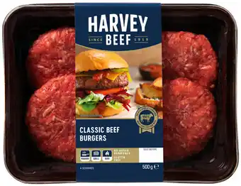 IGA Harvey Beef Classic Beef Burgers offer