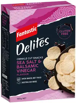 IGA Fantastic Delites Rice Crackers Selected Varieties offer