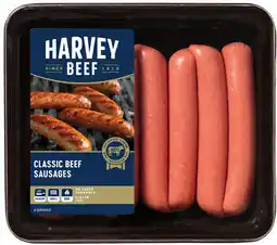 IGA Harvey Beef Classic Beef Sausages offer
