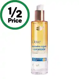 Woolworths Dove Intensive Repair + Ceramide Serum offer