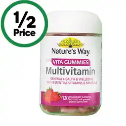 Woolworths Nature's Way Adult Vita Gummies Multivitamin offer