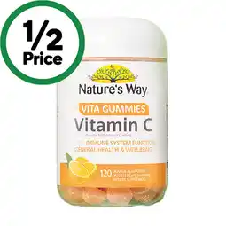 Woolworths Nature's Way Adult Vita Gummies Vitamin C offer