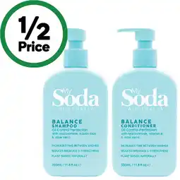 Woolworths My Soda Shampoo or Conditioner 350ml offer