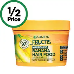 Woolworths Garnier Fructis Hair Food offer