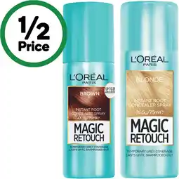 Woolworths L'Oréal Paris Magic Retouch Hair Colour offer