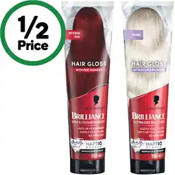 Woolworths Schwarzkopf Brilliance Hair Gloss offer