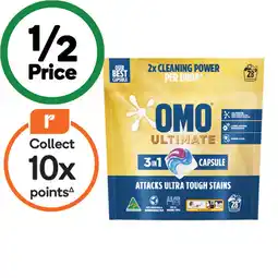 Woolworths OMO Ultimate Laundry Capsules offer