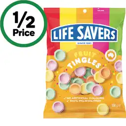 Woolworths Life Savers offer