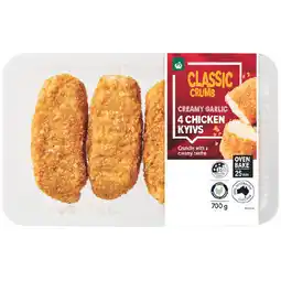 Woolworths Woolworths Boneless Kyiv Varieties with RSPCA Approved Chicken – From the Meat Dept offer