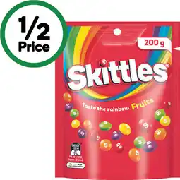 Woolworths Skittles Lolly Bags offer